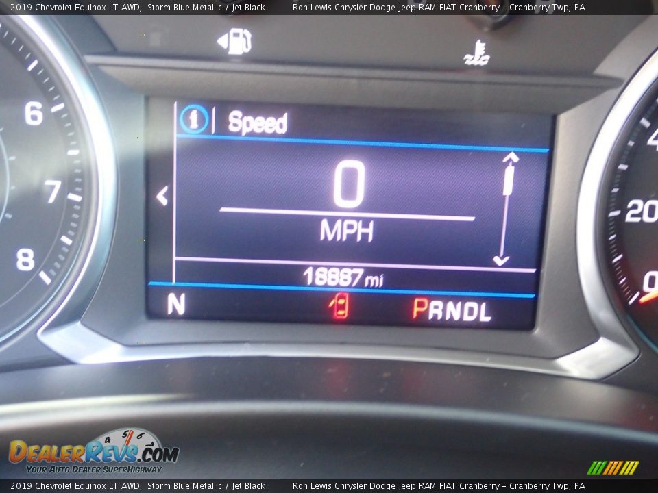 2019 Chevrolet Equinox LT AWD Storm Blue Metallic / Jet Black Photo #19