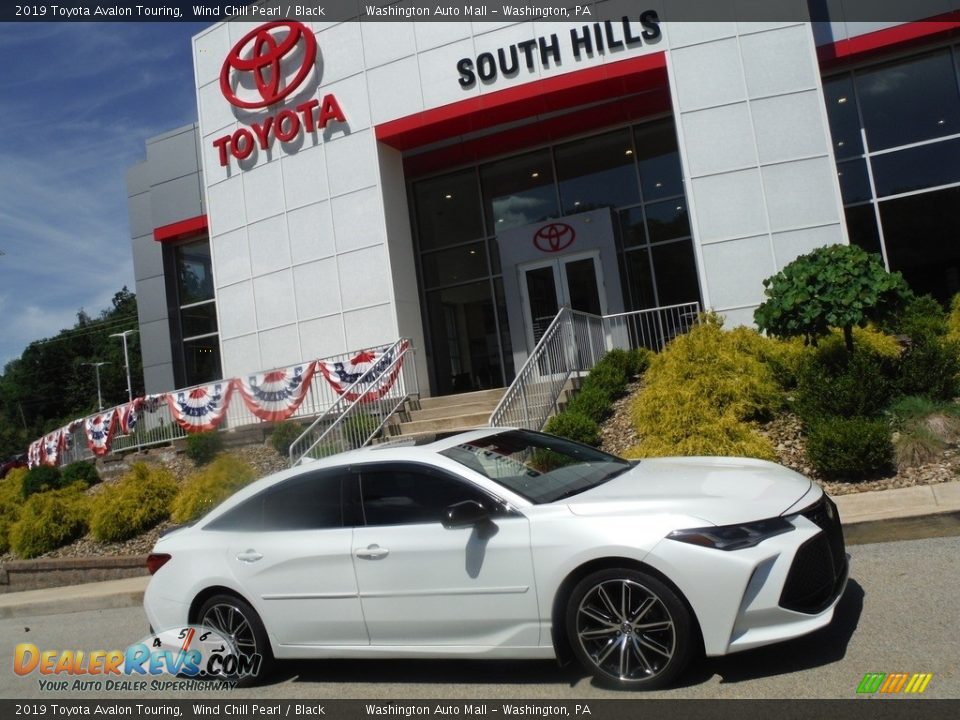 2019 Toyota Avalon Touring Wind Chill Pearl / Black Photo #2