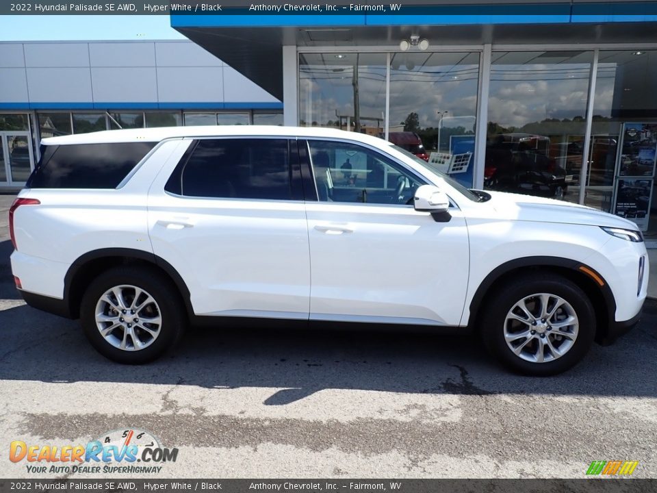 2022 Hyundai Palisade SE AWD Hyper White / Black Photo #2