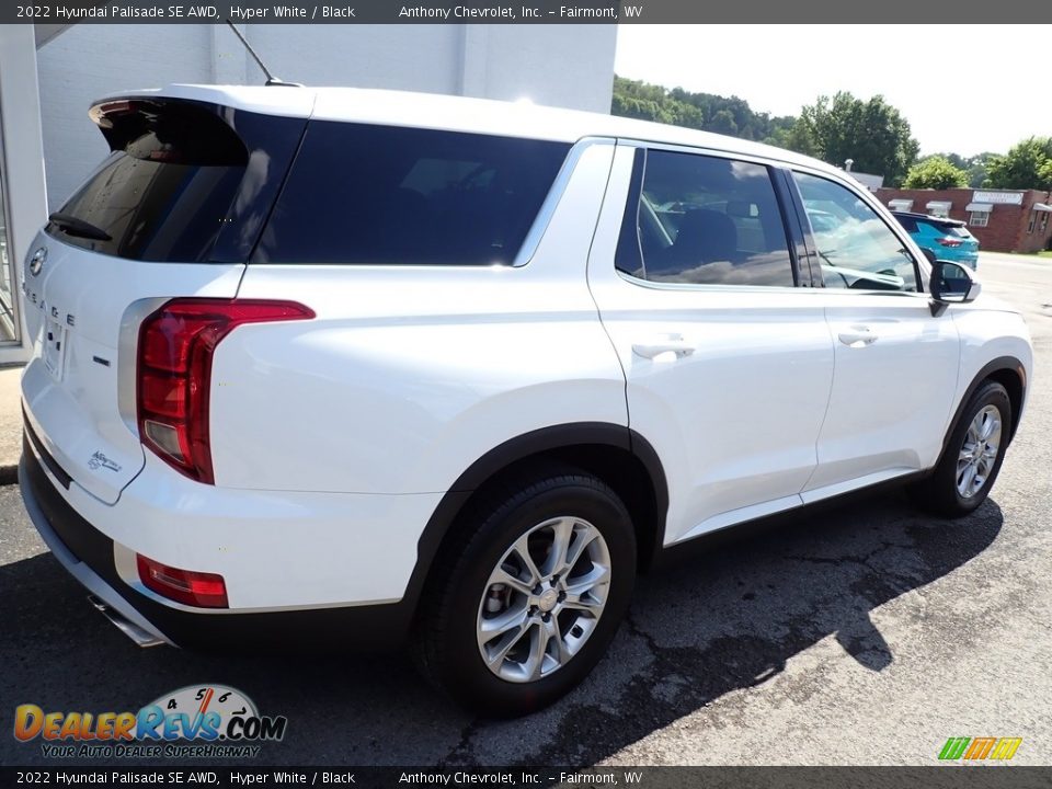 2022 Hyundai Palisade SE AWD Hyper White / Black Photo #3