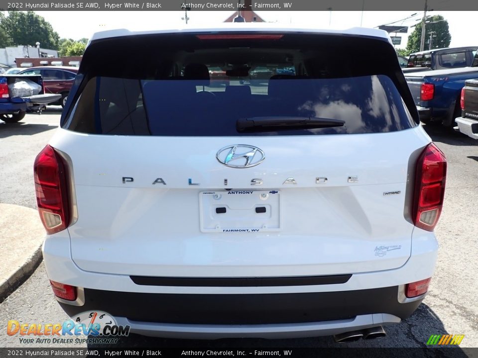 2022 Hyundai Palisade SE AWD Hyper White / Black Photo #4