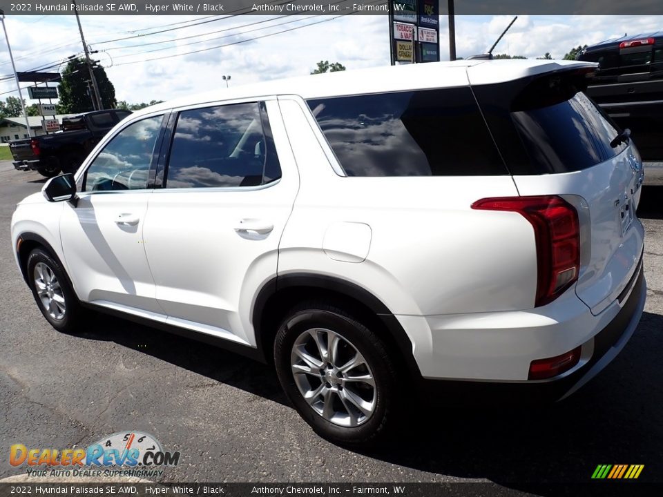 2022 Hyundai Palisade SE AWD Hyper White / Black Photo #6