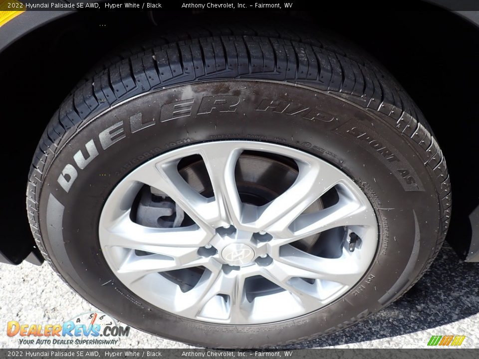 2022 Hyundai Palisade SE AWD Hyper White / Black Photo #10