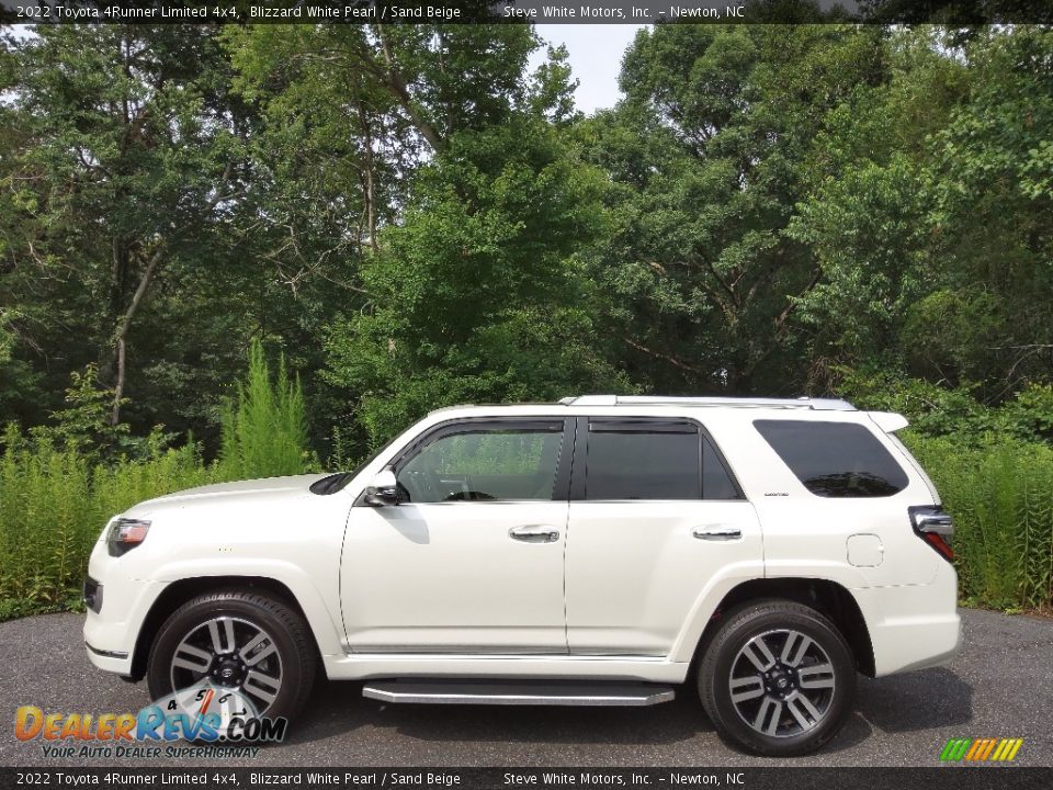 2022 Toyota 4Runner Limited 4x4 Blizzard White Pearl / Sand Beige Photo #1