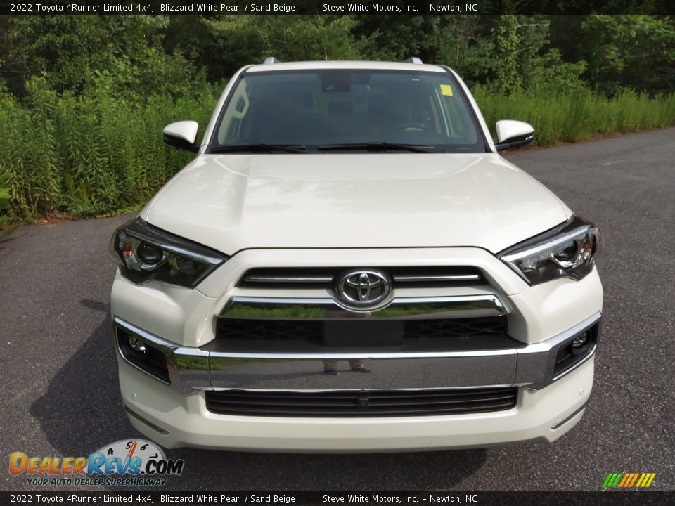 2022 Toyota 4Runner Limited 4x4 Blizzard White Pearl / Sand Beige Photo #3