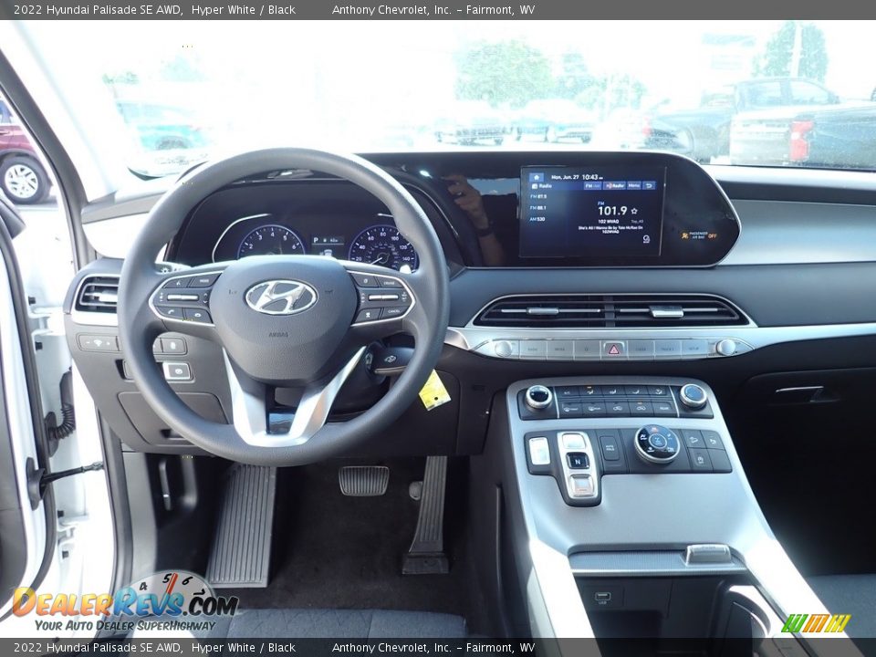 2022 Hyundai Palisade SE AWD Hyper White / Black Photo #13