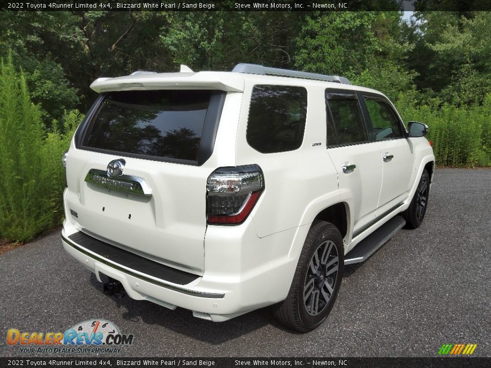 2022 Toyota 4Runner Limited 4x4 Blizzard White Pearl / Sand Beige Photo #6