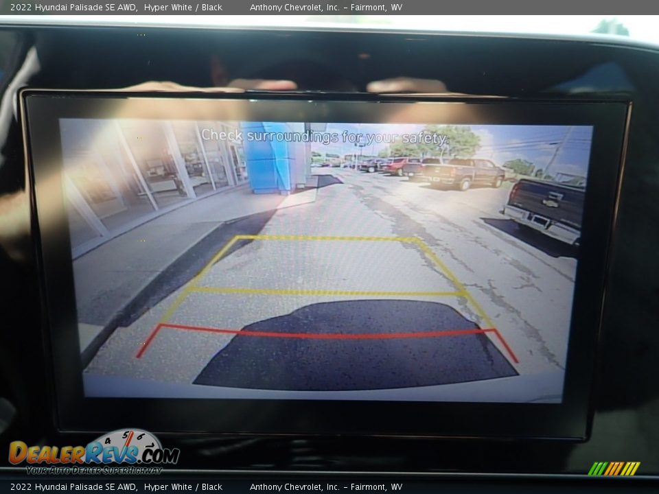 2022 Hyundai Palisade SE AWD Hyper White / Black Photo #17