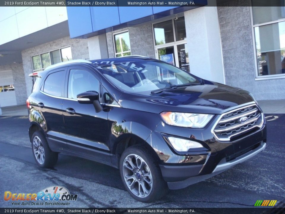 2019 Ford EcoSport Titanium 4WD Shadow Black / Ebony Black Photo #1