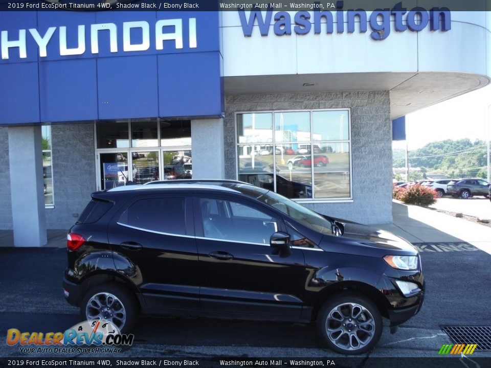 2019 Ford EcoSport Titanium 4WD Shadow Black / Ebony Black Photo #2