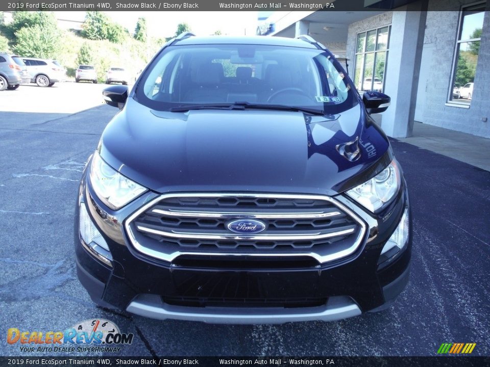 2019 Ford EcoSport Titanium 4WD Shadow Black / Ebony Black Photo #4