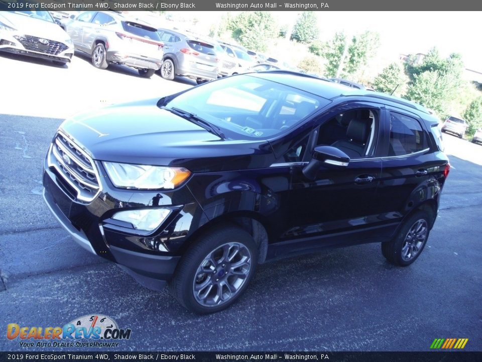 2019 Ford EcoSport Titanium 4WD Shadow Black / Ebony Black Photo #5