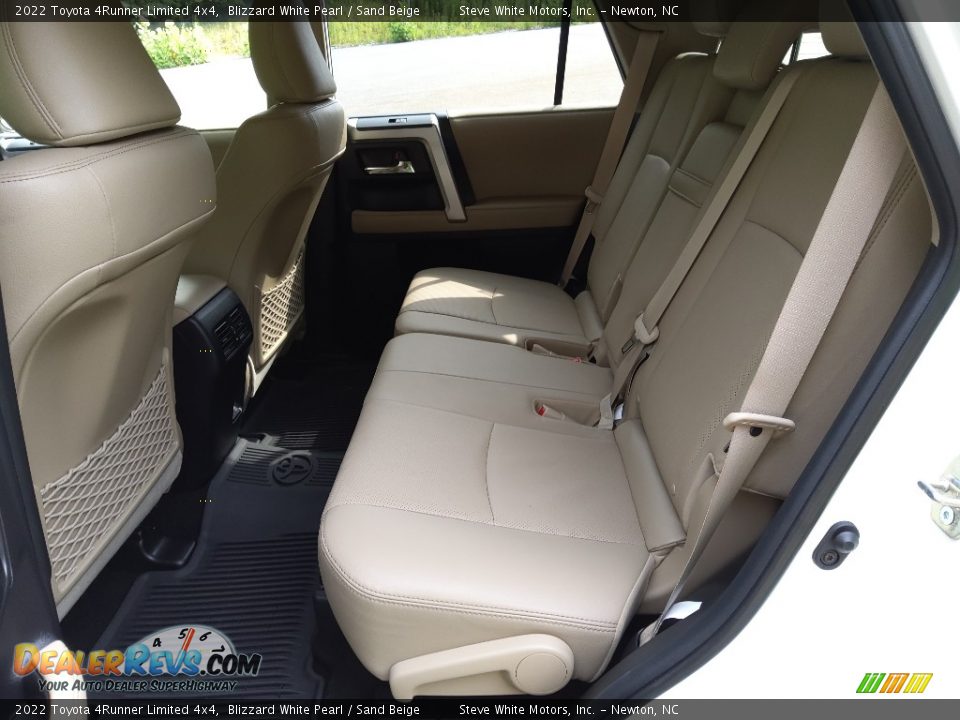 Rear Seat of 2022 Toyota 4Runner Limited 4x4 Photo #12