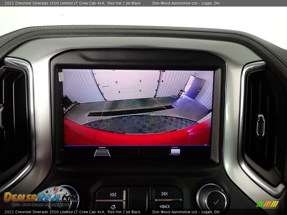 2022 Chevrolet Silverado 1500 Limited LT Crew Cab 4x4 Red Hot / Jet Black Photo #3