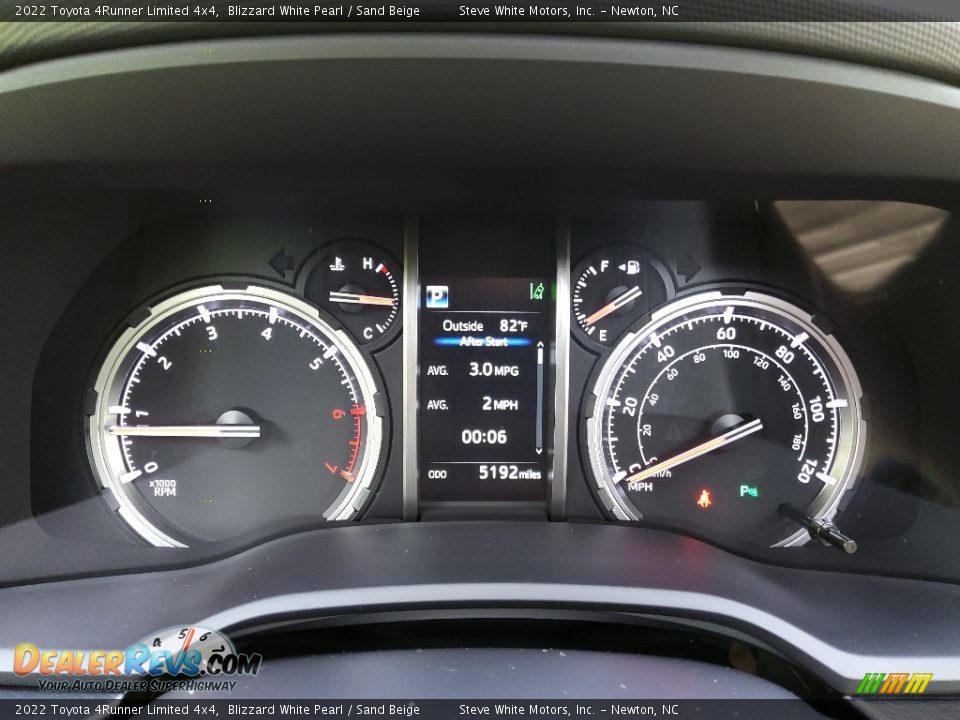 2022 Toyota 4Runner Limited 4x4 Gauges Photo #20