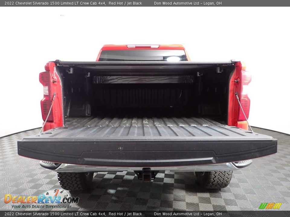 2022 Chevrolet Silverado 1500 Limited LT Crew Cab 4x4 Red Hot / Jet Black Photo #9