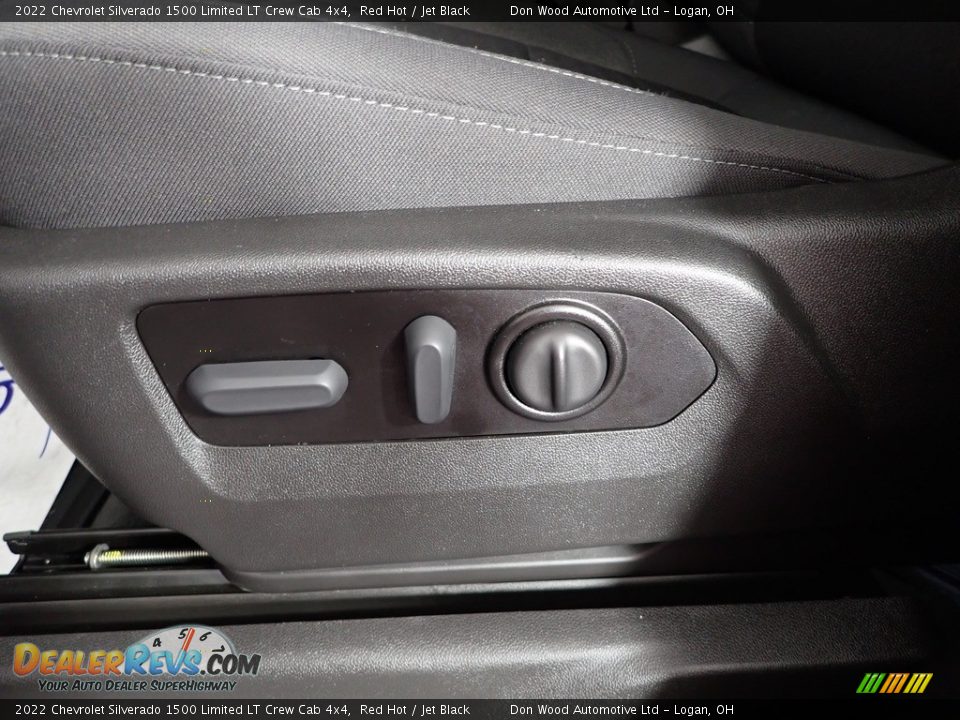 2022 Chevrolet Silverado 1500 Limited LT Crew Cab 4x4 Red Hot / Jet Black Photo #13