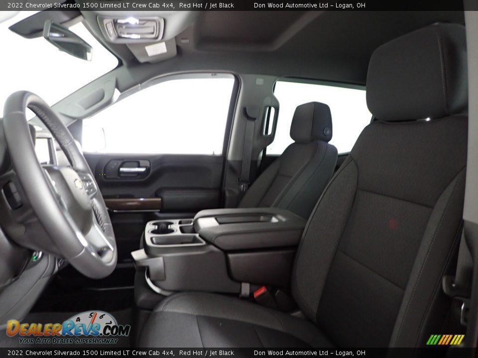 2022 Chevrolet Silverado 1500 Limited LT Crew Cab 4x4 Red Hot / Jet Black Photo #14