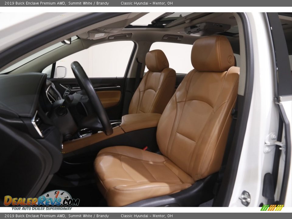 2019 Buick Enclave Premium AWD Summit White / Brandy Photo #5