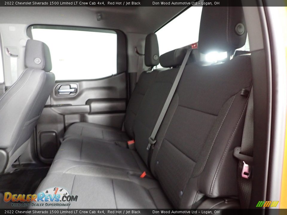 2022 Chevrolet Silverado 1500 Limited LT Crew Cab 4x4 Red Hot / Jet Black Photo #24