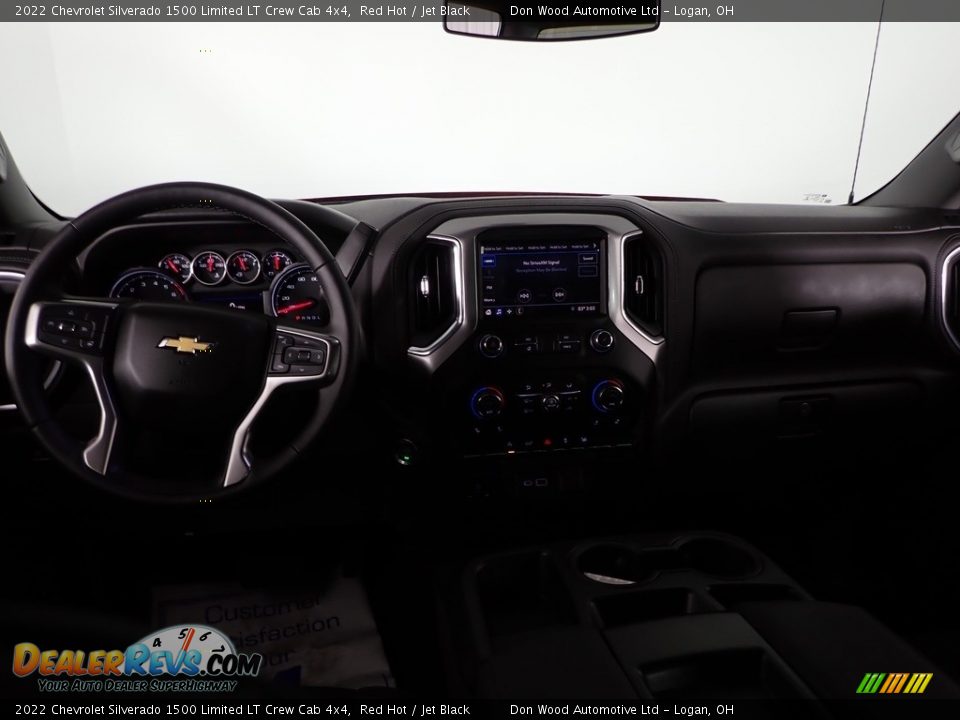 2022 Chevrolet Silverado 1500 Limited LT Crew Cab 4x4 Red Hot / Jet Black Photo #25