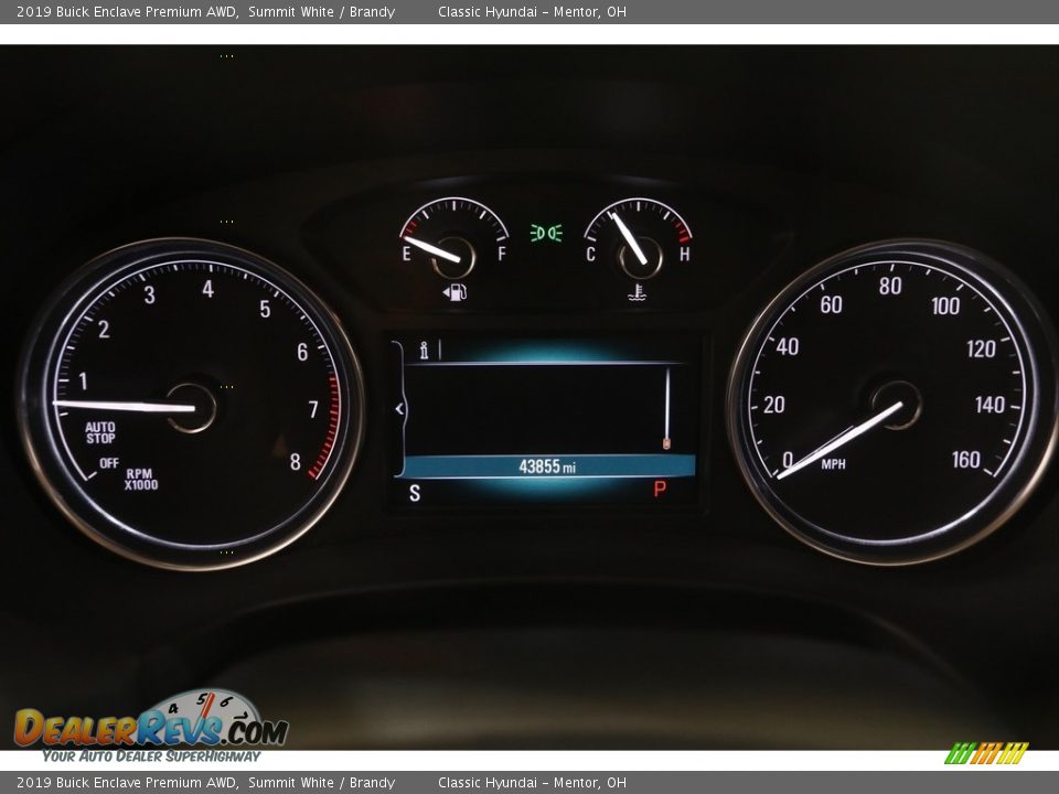 2019 Buick Enclave Premium AWD Summit White / Brandy Photo #8
