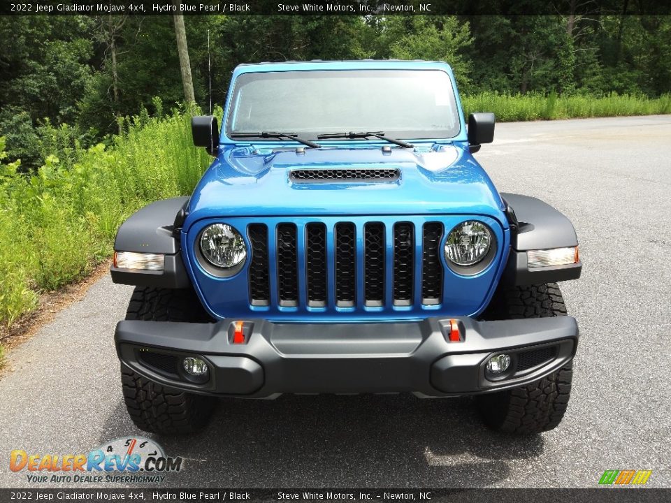 2022 Jeep Gladiator Mojave 4x4 Hydro Blue Pearl / Black Photo #3