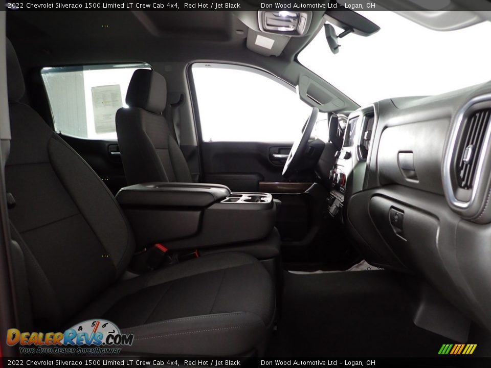 2022 Chevrolet Silverado 1500 Limited LT Crew Cab 4x4 Red Hot / Jet Black Photo #27