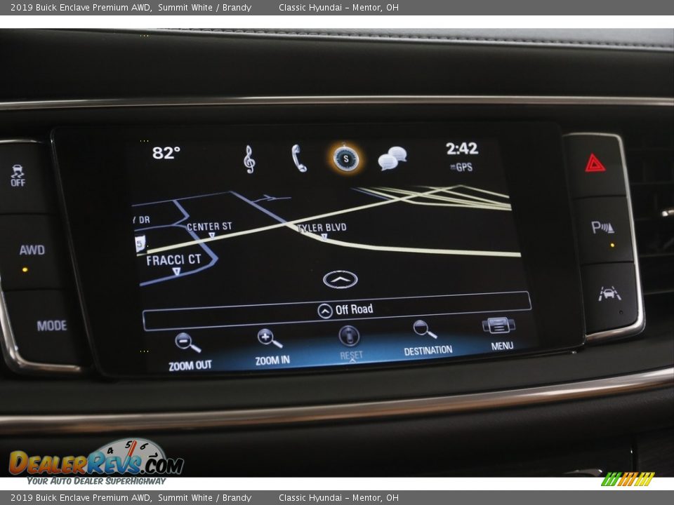 2019 Buick Enclave Premium AWD Summit White / Brandy Photo #12