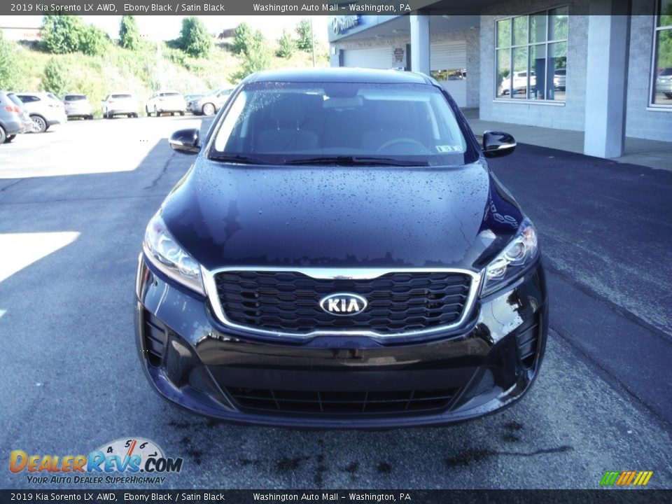 2019 Kia Sorento LX AWD Ebony Black / Satin Black Photo #5