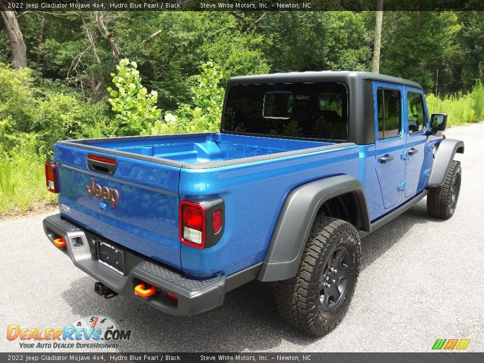 2022 Jeep Gladiator Mojave 4x4 Hydro Blue Pearl / Black Photo #6