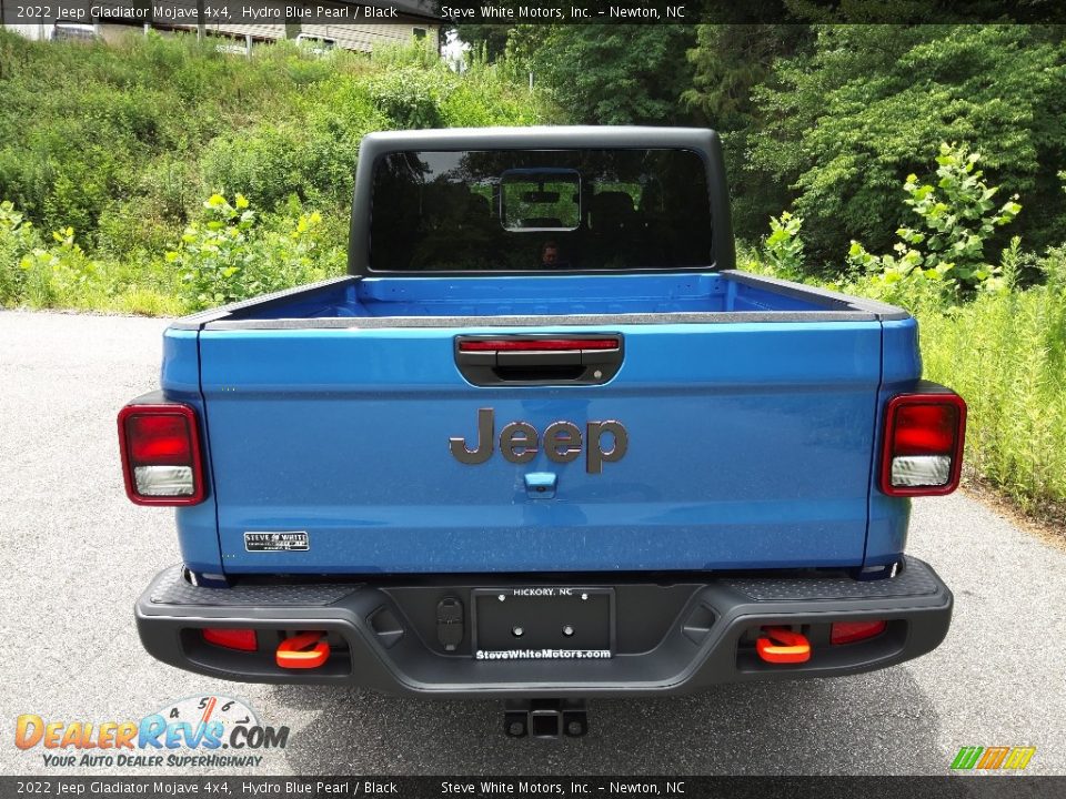 2022 Jeep Gladiator Mojave 4x4 Hydro Blue Pearl / Black Photo #7