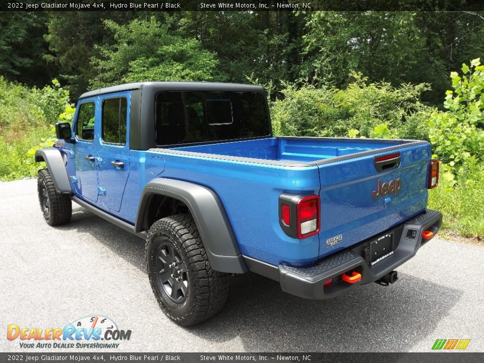 2022 Jeep Gladiator Mojave 4x4 Hydro Blue Pearl / Black Photo #9