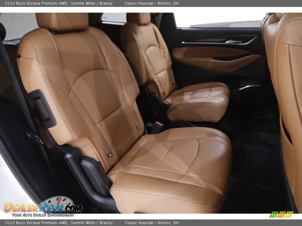 2019 Buick Enclave Premium AWD Summit White / Brandy Photo #18