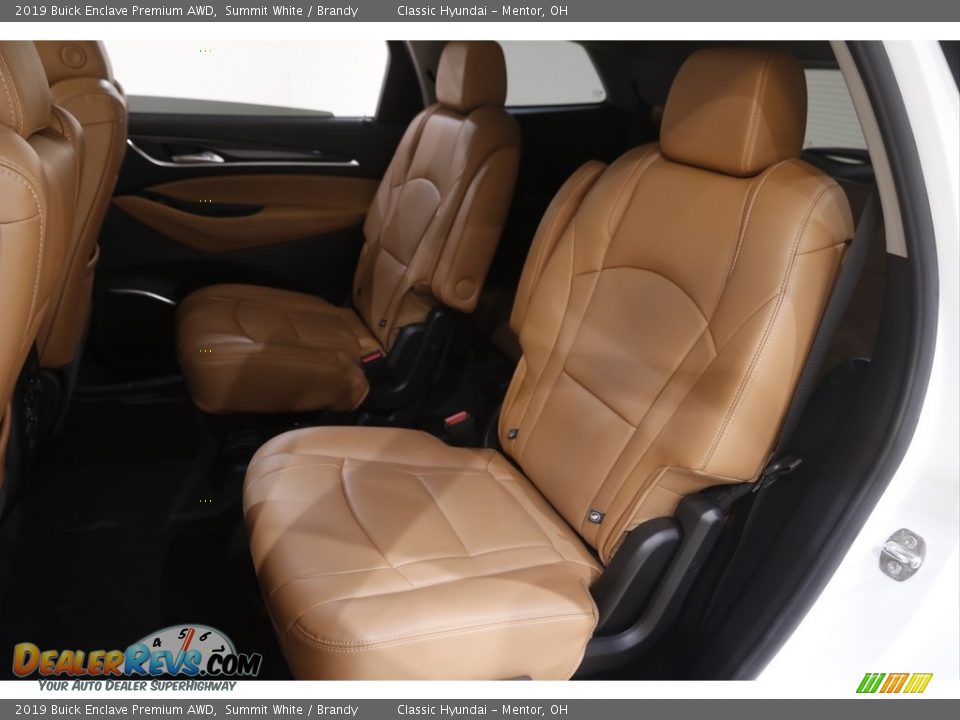 2019 Buick Enclave Premium AWD Summit White / Brandy Photo #19