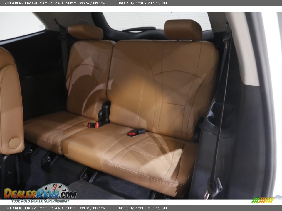 2019 Buick Enclave Premium AWD Summit White / Brandy Photo #20