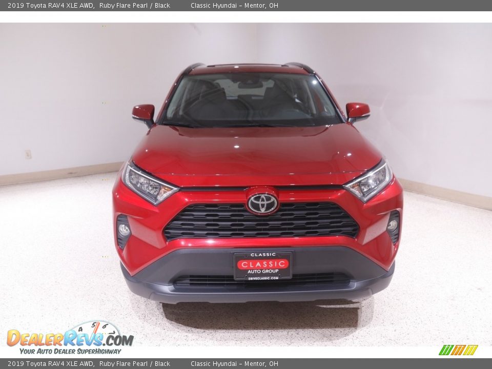 2019 Toyota RAV4 XLE AWD Ruby Flare Pearl / Black Photo #2