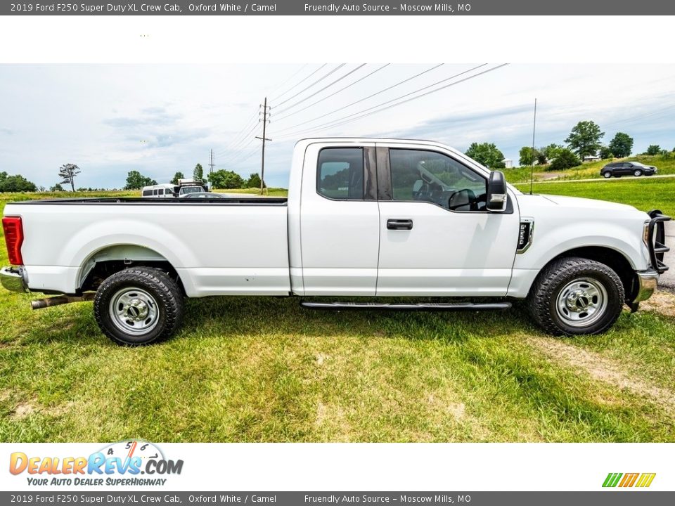 2019 Ford F250 Super Duty XL Crew Cab Oxford White / Camel Photo #3