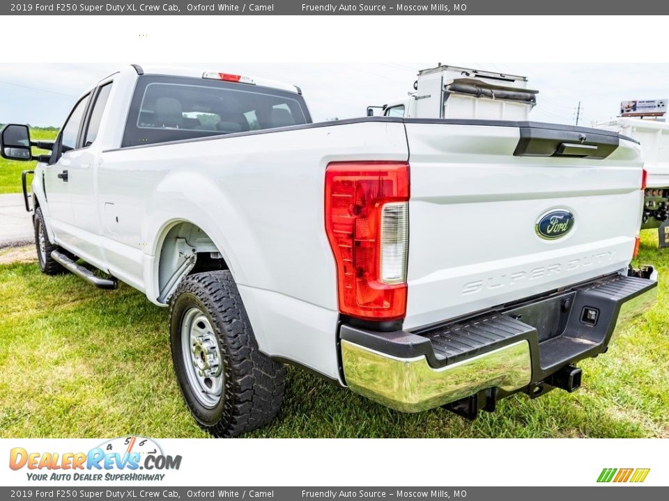 2019 Ford F250 Super Duty XL Crew Cab Oxford White / Camel Photo #6