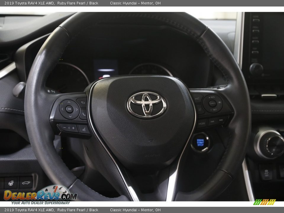 2019 Toyota RAV4 XLE AWD Ruby Flare Pearl / Black Photo #7