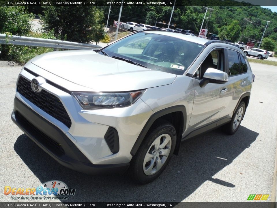 2019 Toyota RAV4 LE AWD Silver Sky Metallic / Black Photo #5