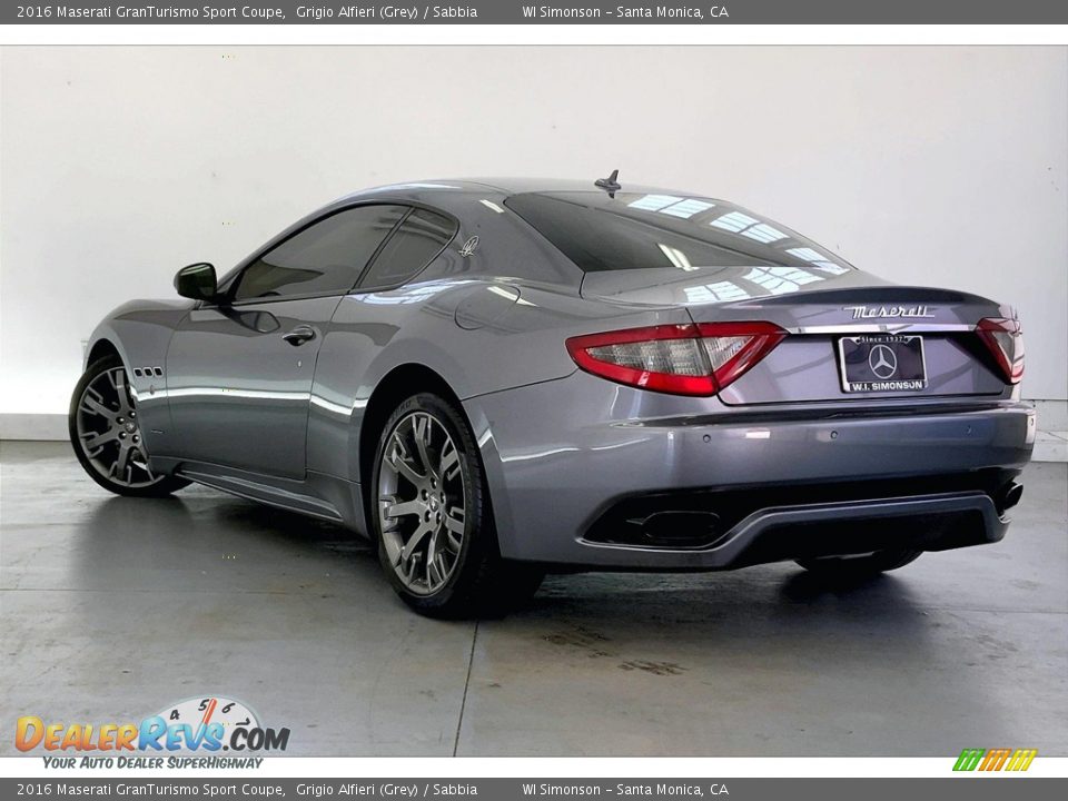 2016 Maserati GranTurismo Sport Coupe Grigio Alfieri (Grey) / Sabbia Photo #10