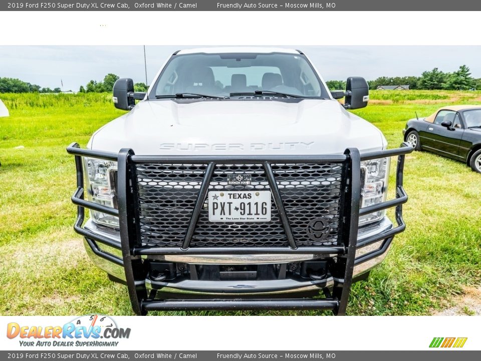 2019 Ford F250 Super Duty XL Crew Cab Oxford White / Camel Photo #9