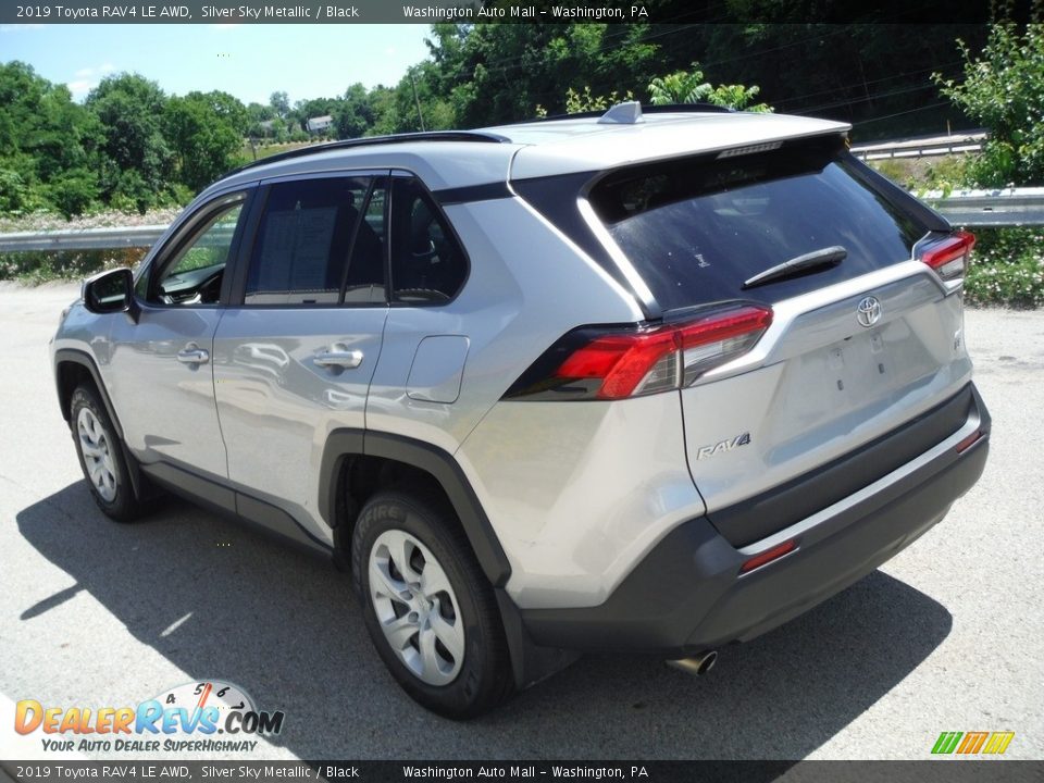 2019 Toyota RAV4 LE AWD Silver Sky Metallic / Black Photo #7
