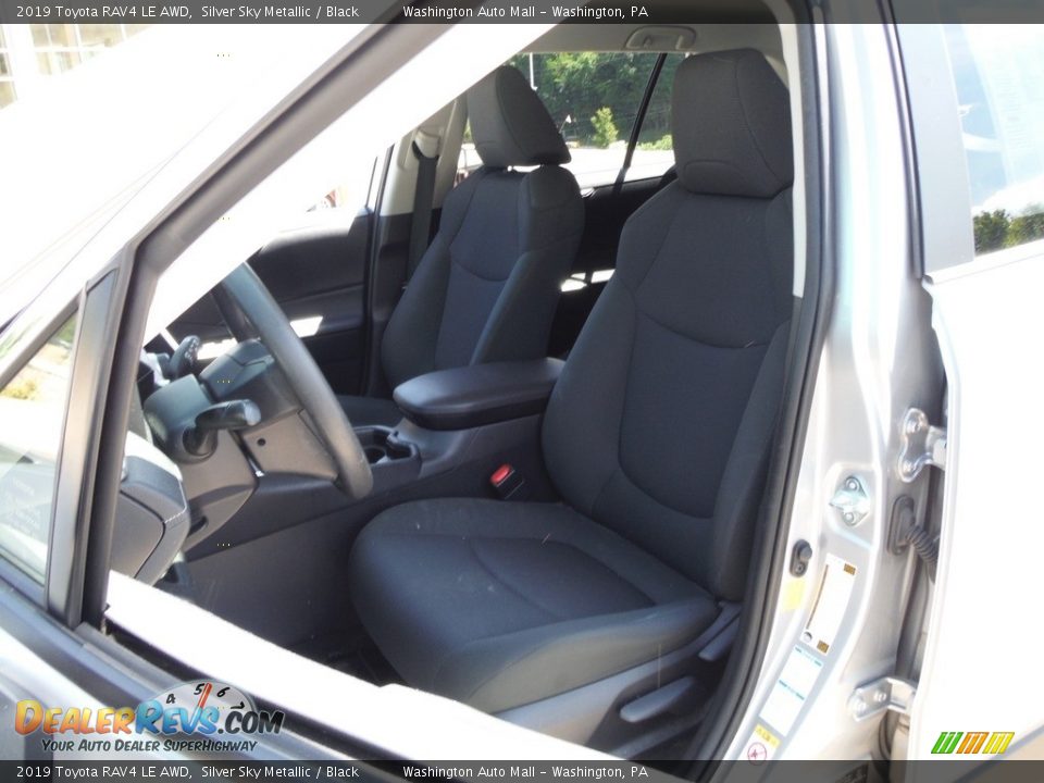 2019 Toyota RAV4 LE AWD Silver Sky Metallic / Black Photo #13