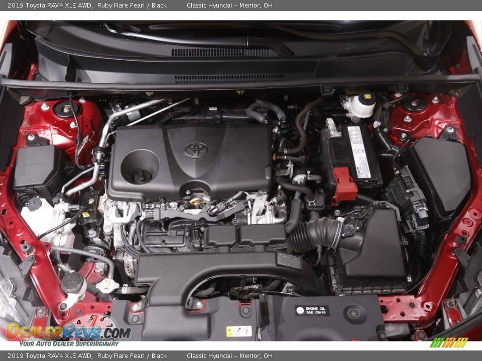 2019 Toyota RAV4 XLE AWD Ruby Flare Pearl / Black Photo #19
