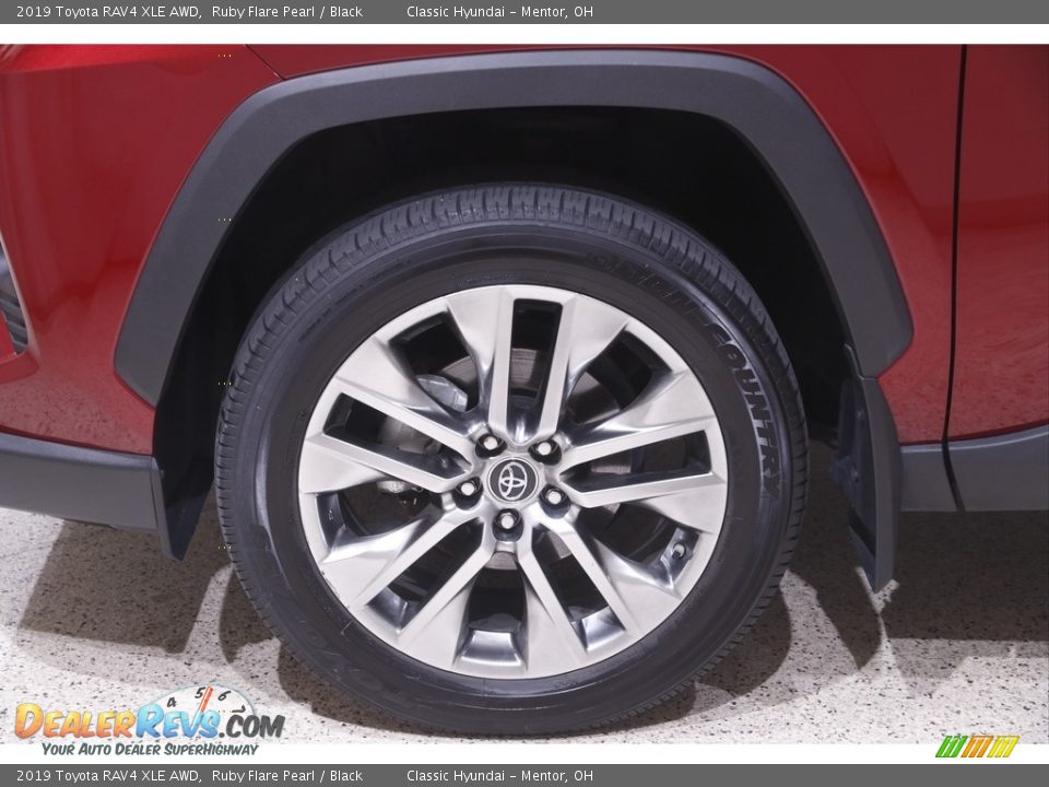 2019 Toyota RAV4 XLE AWD Ruby Flare Pearl / Black Photo #20