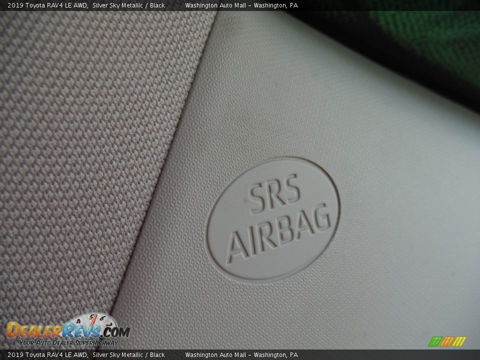 2019 Toyota RAV4 LE AWD Silver Sky Metallic / Black Photo #15