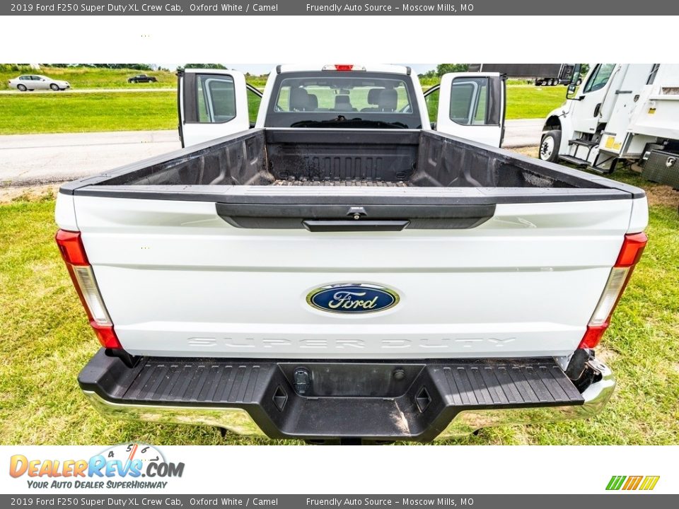 2019 Ford F250 Super Duty XL Crew Cab Oxford White / Camel Photo #20