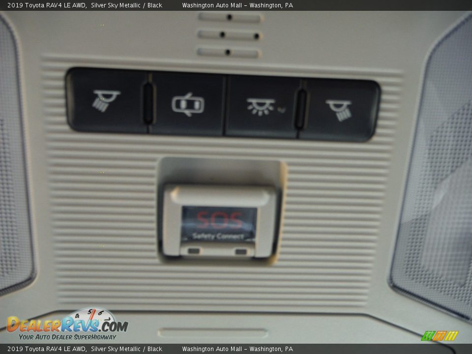 2019 Toyota RAV4 LE AWD Silver Sky Metallic / Black Photo #16